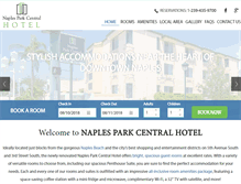 Tablet Screenshot of naplesparkcentral.com